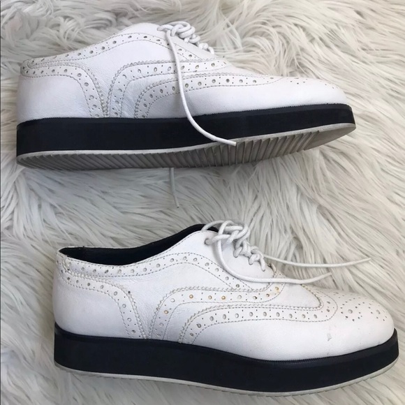 EUC Rag & Bone Meli Wingtip Brogue Oxfords Womens 37 $495 - Picture 4 of 8